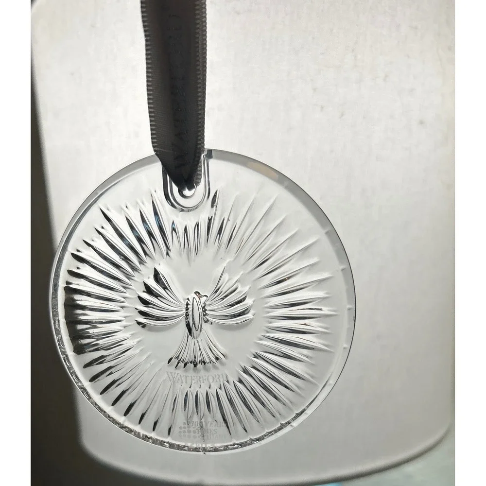 Waterford Crystal 2013 Times Square Peace Dove Ornament‎ Holiday Collectable